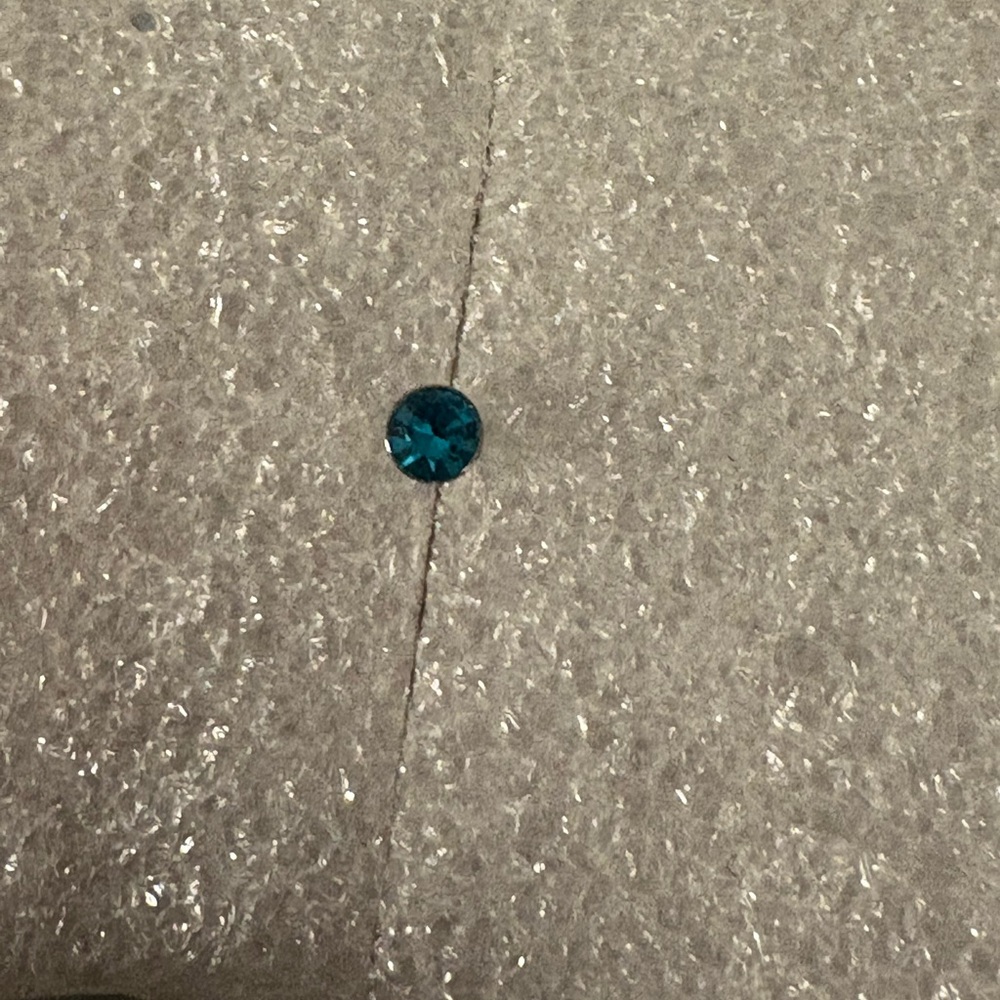 Nose Ring- Blue Nose Stud Ring 20 G Stainless Steel Stud NoseRing